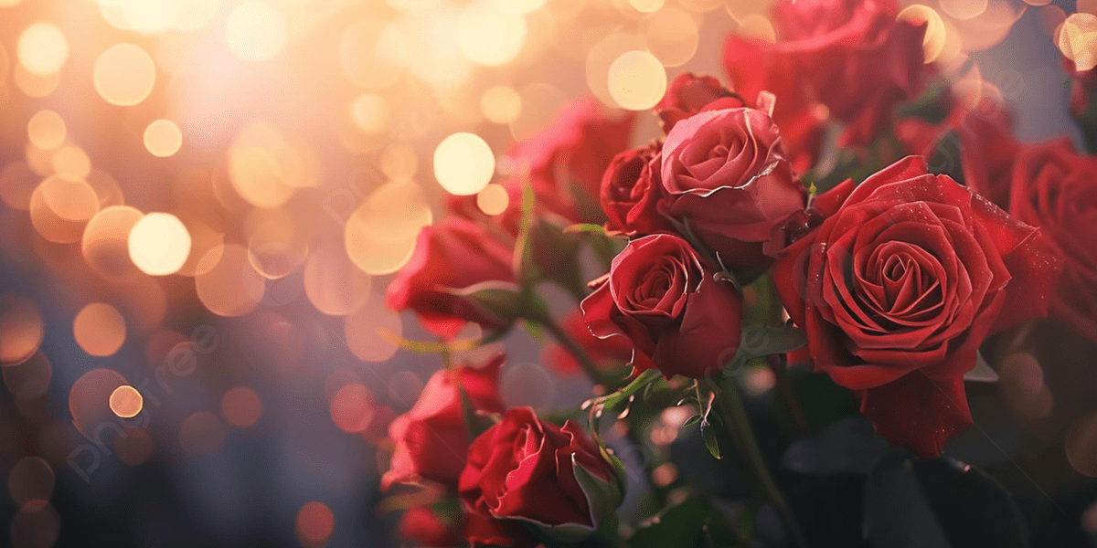 玫瑰深情纪念碑模板 - 宠忆园红色玫瑰元素设计，表达对爱宠的深情厚谊